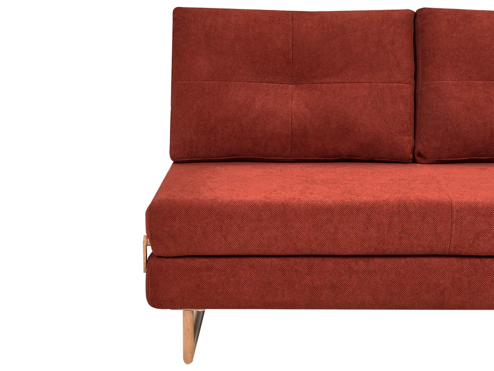 Bäddsoffa 3-sits JERSLEV Röd_1012833