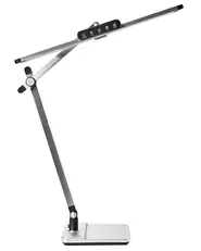LED Desk Lamp SERPENS with Dimmer Silver_1019253