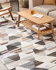Rug ARGAVAND Beige 200 x 300 cm Kilim Wool_858231