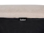 Daybed Fabric JACOU 90 x 200 cm (EU Single) with Storage Right Hand Light Beige_1092730