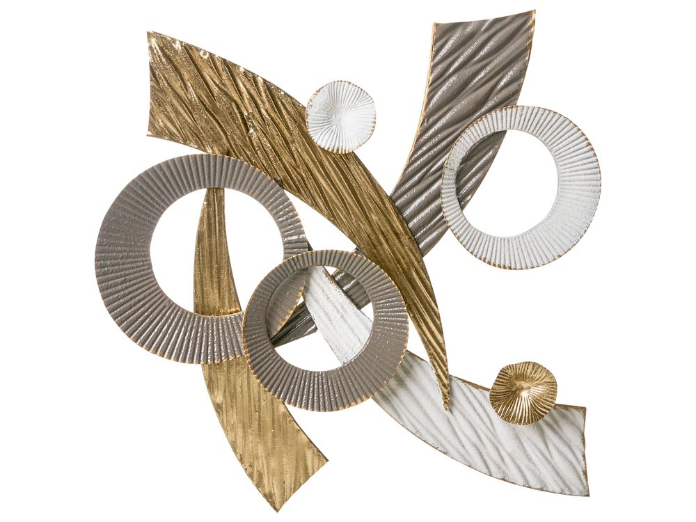 Wall Decor FENIT Metal 54 cm Gold