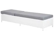 Solstol med dyna TURIN Konstrotting Vit_742128