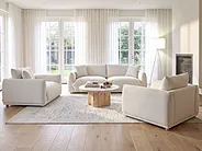 Soffgrupp 5-sits LUVOS Off-White_1159191