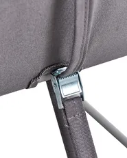 Stol med dyna PICO Metall Grå_1012628