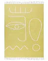 Ulkomatto YAVU Keltainen 140 x 200 cm