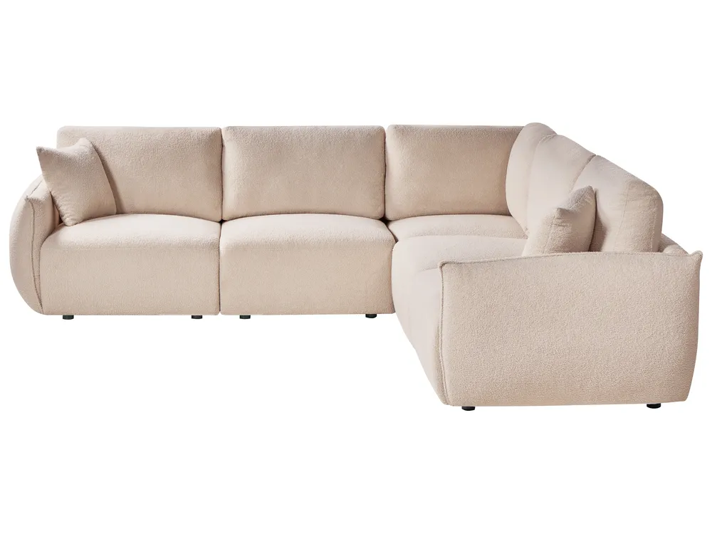 Moduulikulmasohva 5-istuttava MESNALI Beige Vasen_1046636