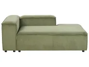 Modular Corner Sofa 4 Seater ARDAL Corduroy Green Left Hand_947349
