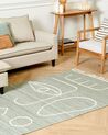 Outdoor Rug YAVU Light Green 140 x 200 cm