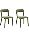 Tuolisetti 2 kpl LAKEVILLE Chenille Vihreä