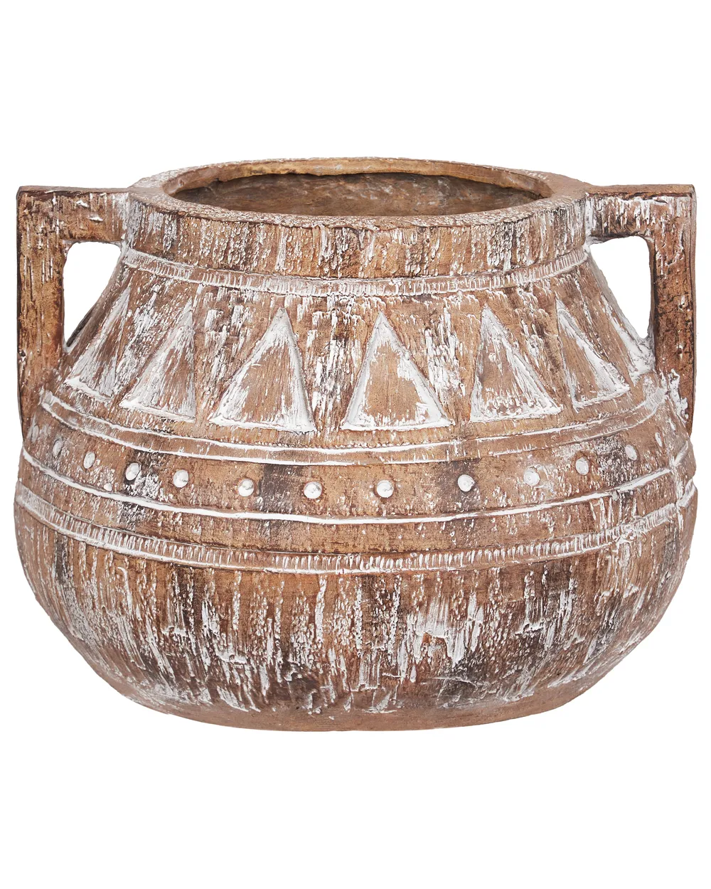 Plant Pot VARIEGATUM 27 cm Brown