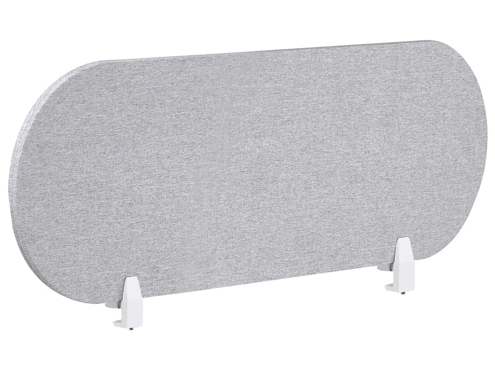 Desk Screen SPARKY 120 x 40 cm Light Grey