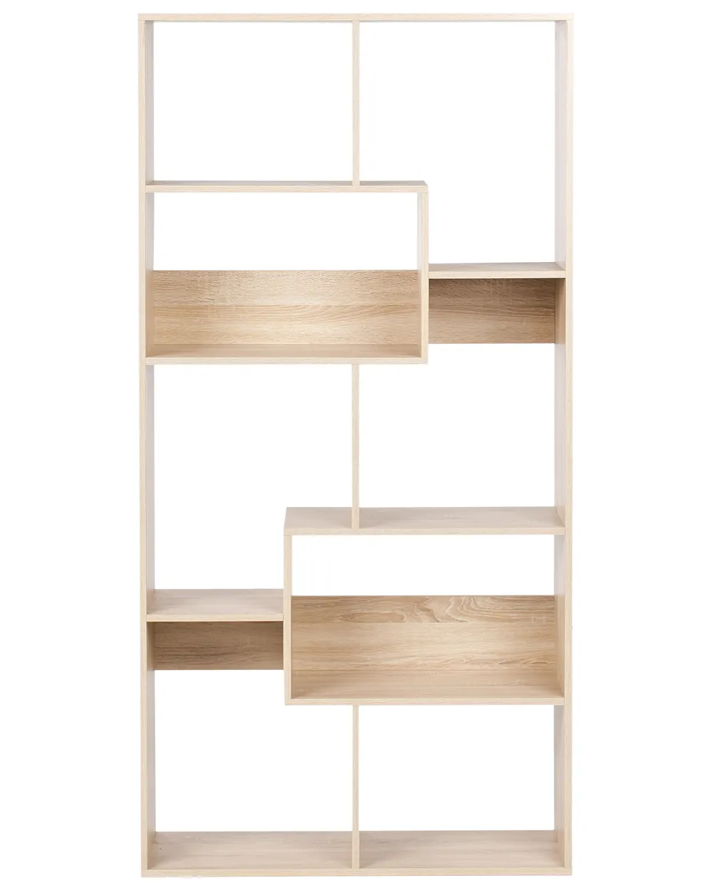 6 Tier Bookcase CHATEH 180 cm Light Brown_1003846