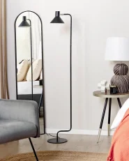 Golvlampa RIMAVA Justerbar Metall Svart_903501
