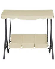 Puutarhakeinu GARBO Metalli Beige_411322