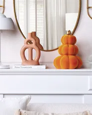 Figurine Pumpkin KALAMATA Velvet Orange_1079653