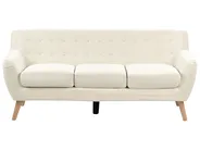 Sofa 3 Seater MOTALA Fabric Light Beige_929499