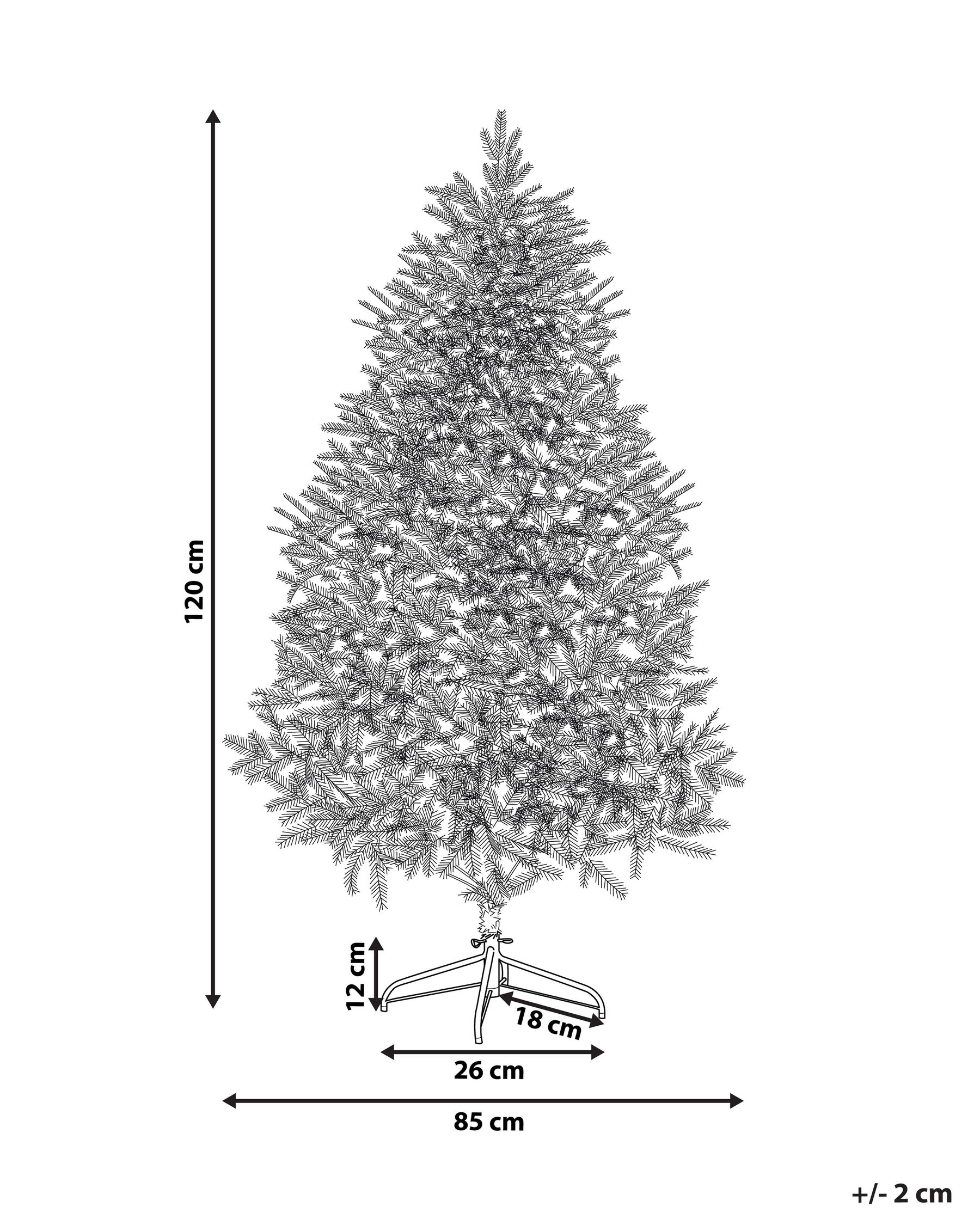 Joulukuusi HUXLEY 120 cm Vihreä_783343