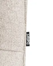 Set of 2 Dining Chairs CARVER Fabric Beige_999051