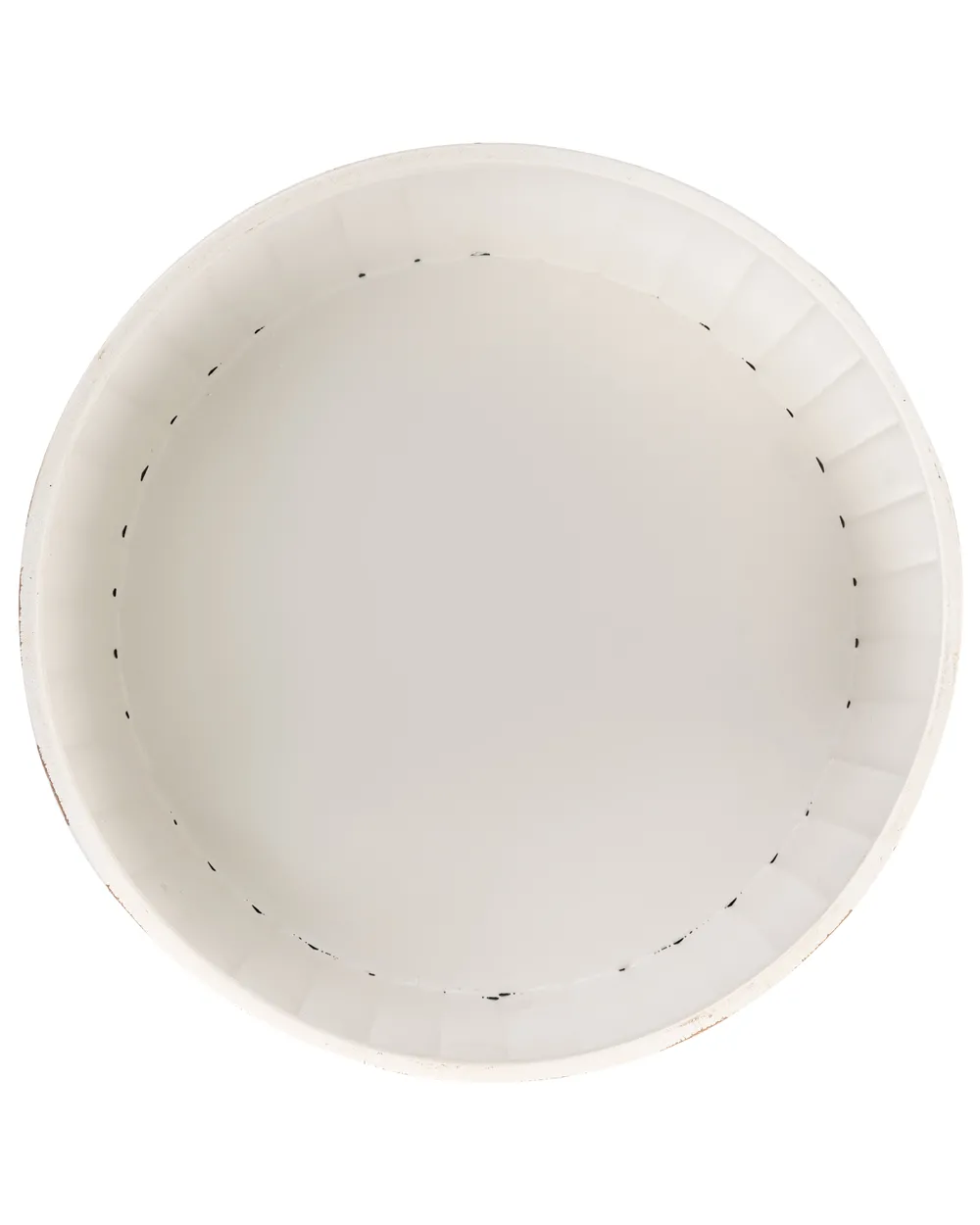 Blomkruka BANE 30 cm Metall Vit/ Beige_1065047