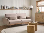Sofa Bed 3 Seater EINA Velvet Taupe_1057703