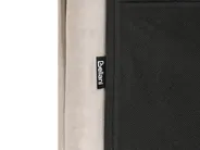 Säng med lamellram Sammet BAJONNA 160 x 200 cm Taupe_1009642