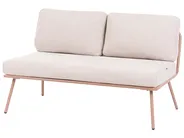 Trädgårdshörnsoffa med bord 4-sits CACCAMO Beige_1064178