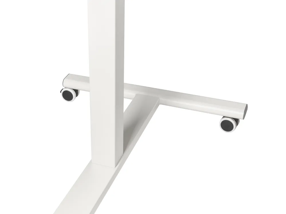 Manuellt justerbart laptopstativ ACADEMIA 65 cm 48 cm Ljusbrun/ Vit_1015127