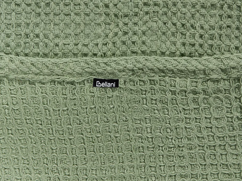 Bedspread CHAGYL Cotton 150 x 200 cm Green_1041174