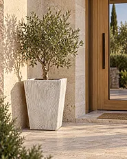 Blomkruka BAIHE 42 cm Ljusbeige_1175214
