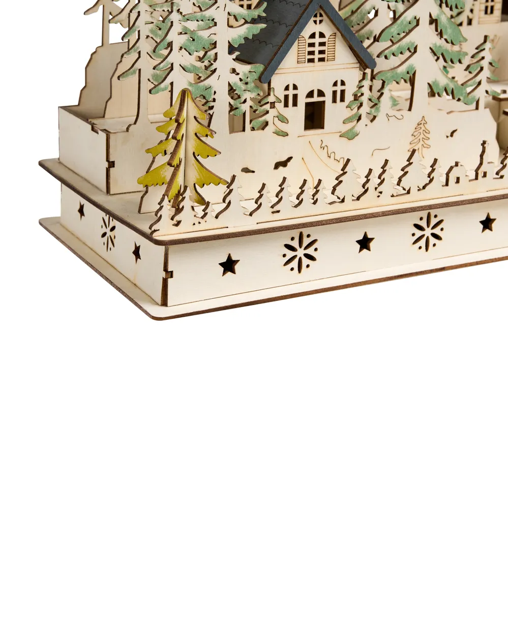 Christmas Decoration LED VANSJO 22 cm Light Brown_1017139