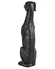 Garden Statue CHART Dog Graphite Grey_1151762