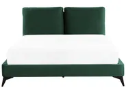 Bed Velvet MELLE 160 x 200 cm (EU King Size) Emerald Green_829920