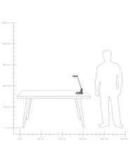 LED Desk Lamp CORVUS with Dimmer Metal Black_866455