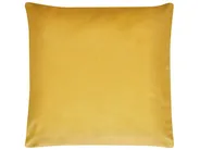 Set of 2 Decorative Cushions PINUS 45 x 45 cm Velvet Yellow Geometric Pattern_810635