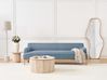 Sofa 3 Seater SOSJO Fabric Blue
