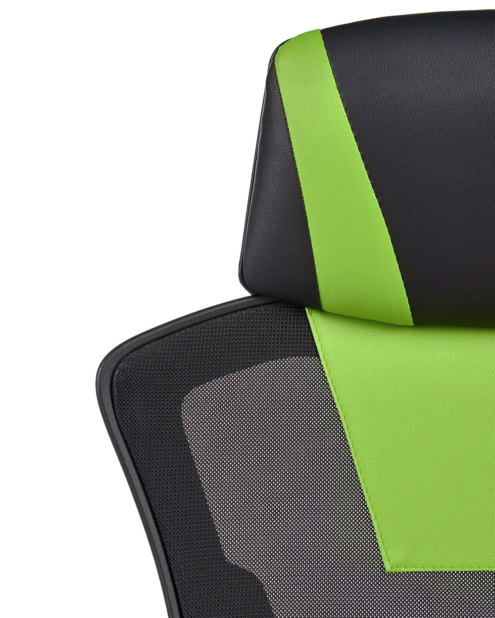Office Chair IGNIS Faux Leather Lime Green_1072889