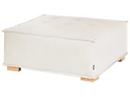 Modular Corner Sofa 5 Seater TIBRO Fabric Off-White Right Hand_1058190