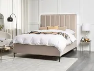 Ottoman Bed SEZANNE Velvet Taupe 140 x 200 cm (EU Double)_892492
