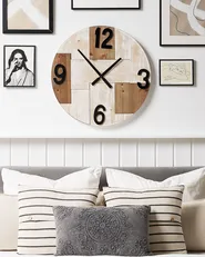 Wall Clock MICHAPAN 60 cm Brown_797035