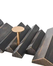 Wall Mounted Coat Rack ZILLAH Black_1001073