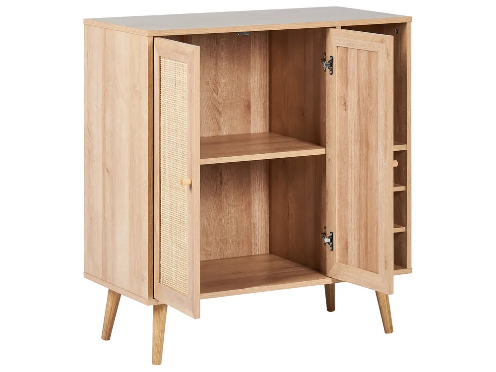 Vinskåp PAGET Ljusbrun_948095