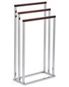 Towel Stand CHARRAS Metal Silver