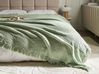 Bedspread YERBENT Cotton 220 x 240 cm Green