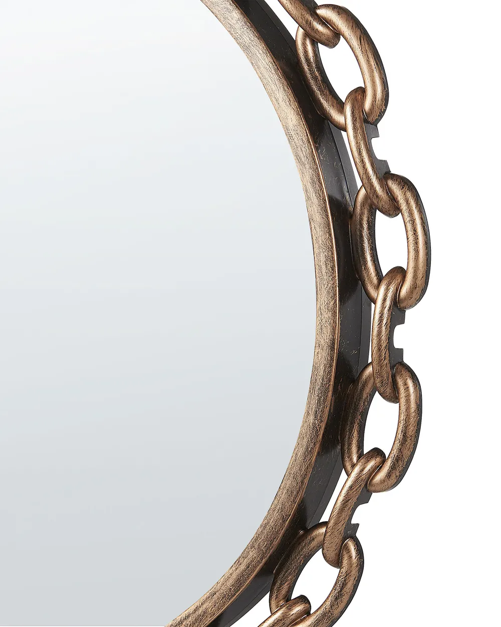 Wall Mirror YEBRA 46 cm 46 cm Gold_904429