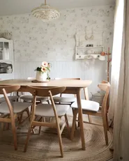 Extending Dining Table MADOX Light Oak 150/190 cm 90 cm_941310