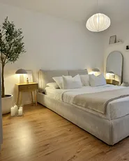 Bed Corduroy VINAY 180 x 200 cm (EU Super King) Taupe_980255