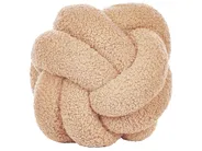 Throw Cushion MALNI 19 x 19 cm Boucle Beige Solid_854779
