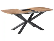 Förlängningsbart matbord GAIRDNER Brun 140/180 cm 90 cm_1029159