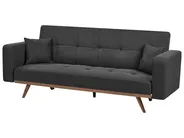 Bäddsoffa 3-sits HJULBY Svart_1030221