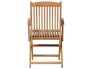 Garden Dining Set 8 Seater MAUI with Cushions Acacia Wood Multicolour_697054